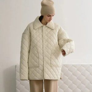 TRUNK PROJECT Collar Quilted Jacket(xs)